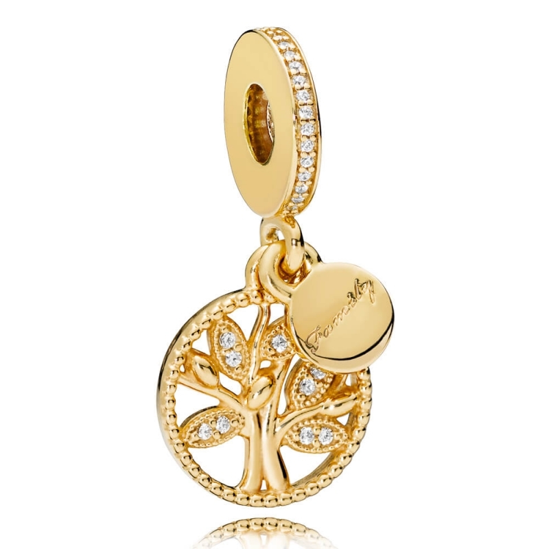 Pandora Shine Family Heritage Dangle Charm 761728CZ
