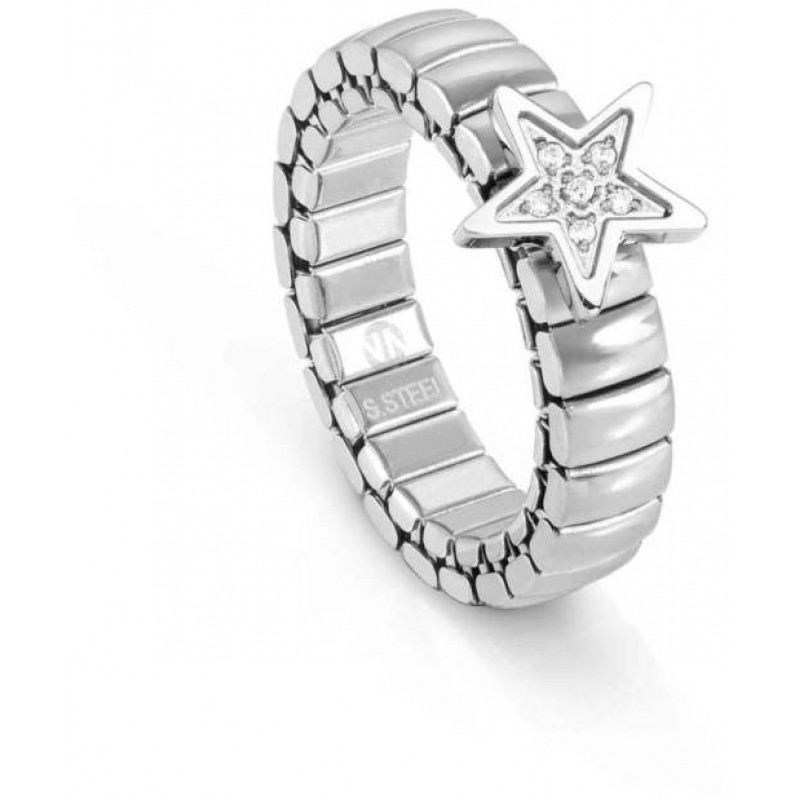 Nomination Steel Ring with Star 046000/007