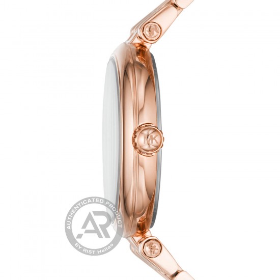 MICHAEL KORS Darci Diamond Rose Gold Stainless Steel Bracelet MK4568 MICHAEL KORS Darci Diamond Rose Gold Stainless Steel Bracelet MK4568