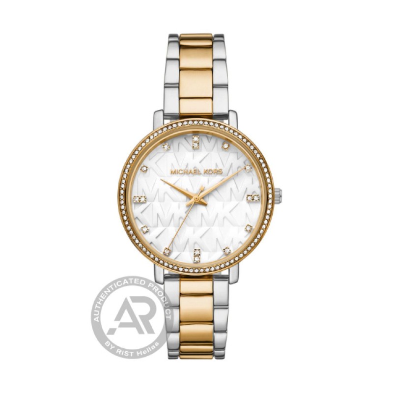 MICHAEL KORS Pyper Crystals Two Tone Watch with bracelet MK4594