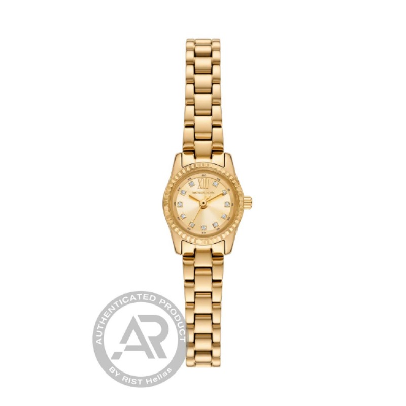 Michael Kors Lexington Super Mini Gold plated MK4862