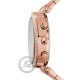 Michael KORS Ladies Crystal Rose Gold Stainless Steel Bracelet MK5491