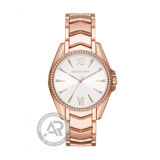 MICHAEL KORS Whitney Rose Gold Stainless Steel Bracelet MK6694 MICHAEL KORS Whitney Rose Gold Stainless Steel Bracelet MK6694