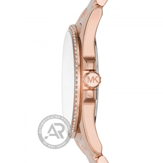 MICHAEL KORS Whitney Rose Gold Stainless Steel Bracelet MK6694 MICHAEL KORS Whitney Rose Gold Stainless Steel Bracelet MK6694