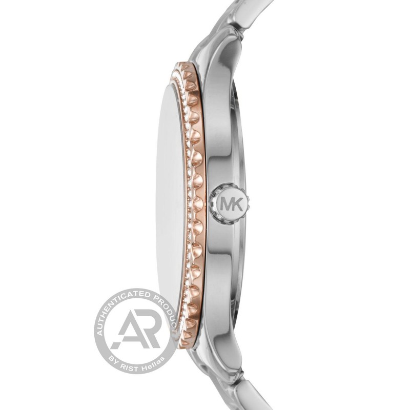 MICHAEL KORS Layton Crystals Two Tone Stainless Steel Bracelet MK6849