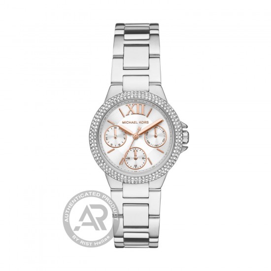 MICHAEL KORS Camille Multifunction Crystals Silver Stainless Steel Bracelet MK7198 MICHAEL KORS Camille Multifunction Crystals Silver Stainless Steel Bracelet MK7198