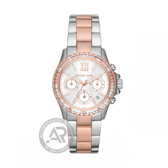 MICHAEL KORS Everest Crystals Chronograph Two tone MK7214 MICHAEL KORS Everest Crystals Chronograph Two tone MK7214