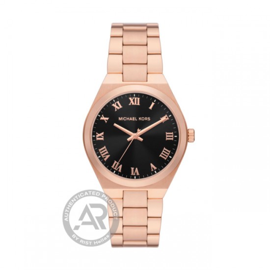 MICHAEL KORS Lennox Rose Watch Black Dial MK7392 MICHAEL KORS Lennox Rose Watch Black Dial MK7392