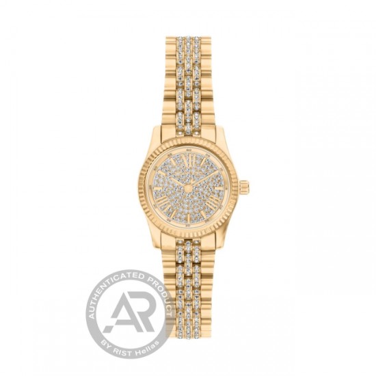 Michael Kors Lexington Mini Gold Plated CZ MK7575