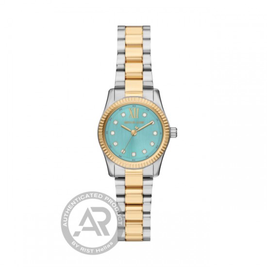 Michael Kors Lexington Two tone Mini Teal Dial MK7579