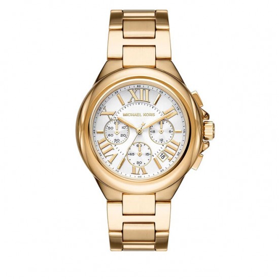 Michael KORS Camille Chronograph Gold Stainless Steel Bracelet MK7270 Michael KORS Camille Chronograph Gold Stainless Steel Bracelet MK7270