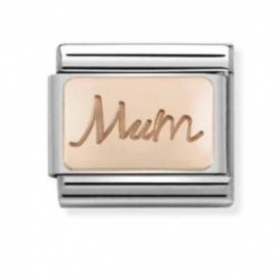 Nomination Composable Link Mum Rose Gold K9 430101 34