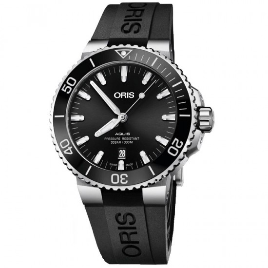 ORIS Aquis Automatic Silver Stainless Steel Bracelet 0173377304134 ORIS Aquis Automatic Silver Stainless Steel Bracelet 0173377304134