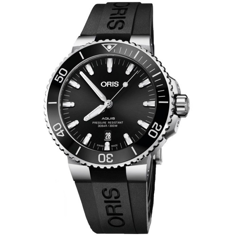 ORIS Aquis Automatic Silver Stainless Steel Bracelet 0173377304134