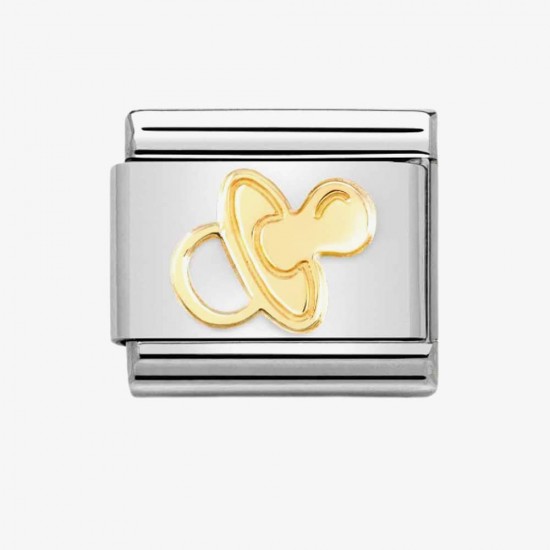 Nomination Composable Link Gold K18 Pacifier 030162 70