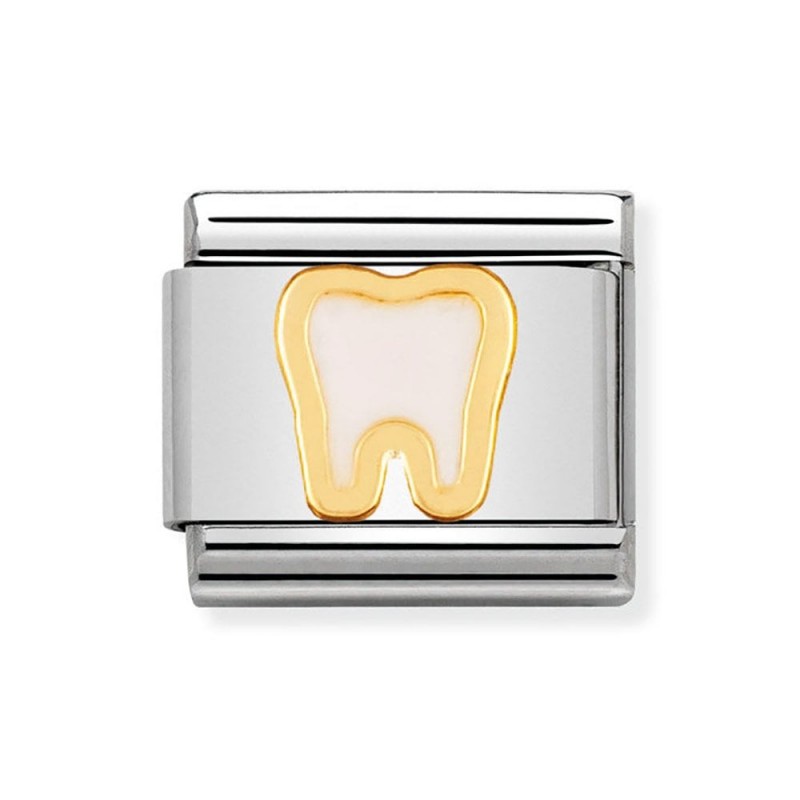 Nomination Composable Link Tooth K18 Gold 030208 05