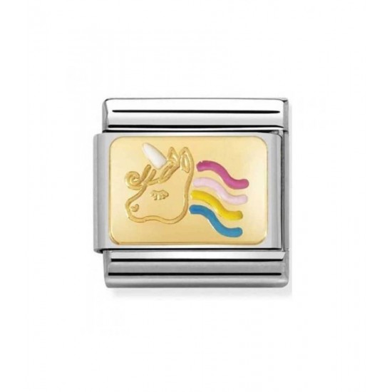 Nomination Composable Link Gold K18 Unicorn 030272 68