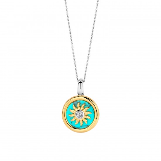 TI SENTO Eternal Sun Necklace with pendant 6831TQ