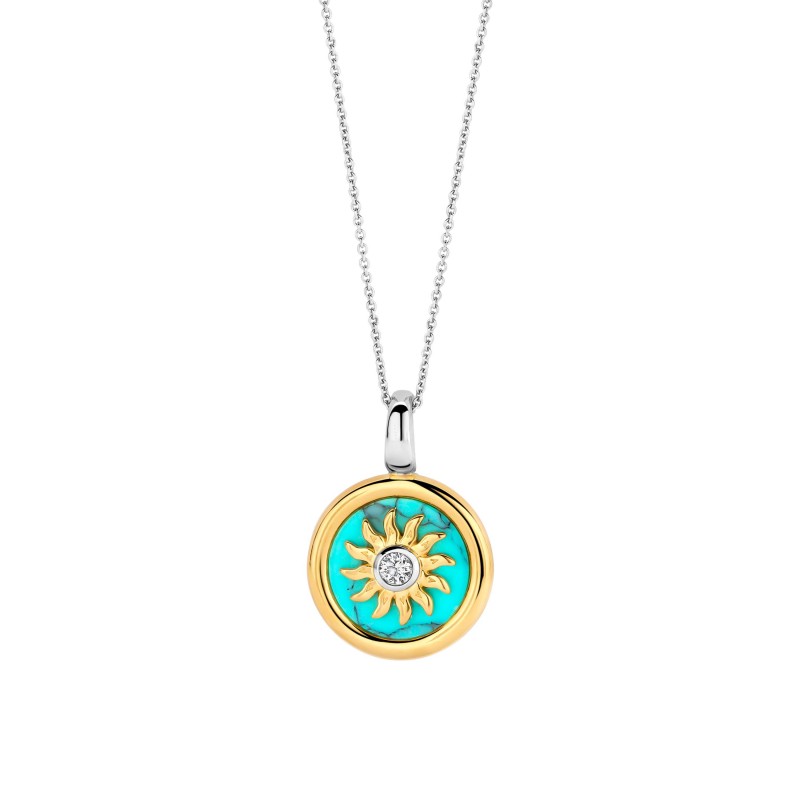 TI SENTO Eternal Sun Necklace with pendant 6831TQ
