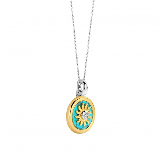 TI SENTO Eternal Sun Necklace with pendant 6831TQ