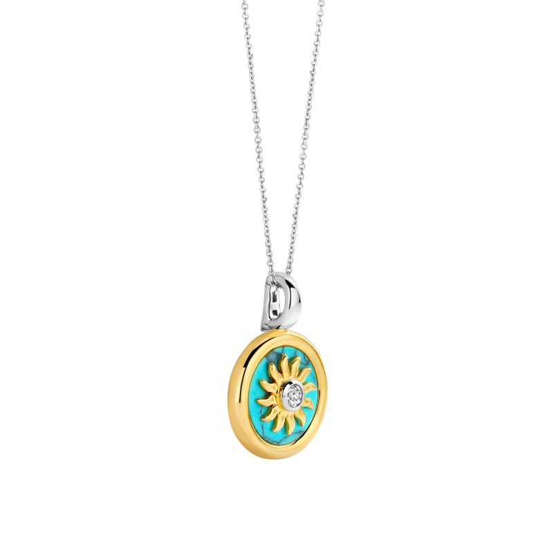 TI SENTO Eternal Sun Necklace with pendant 6831TQ