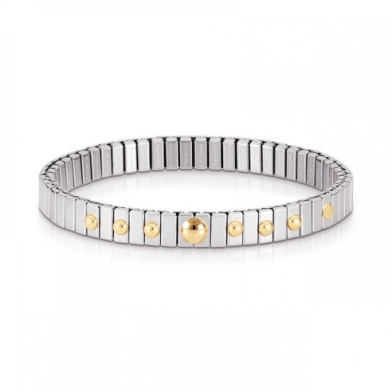 Nomination Extension Bracelet with gold K18 Details 042001/008