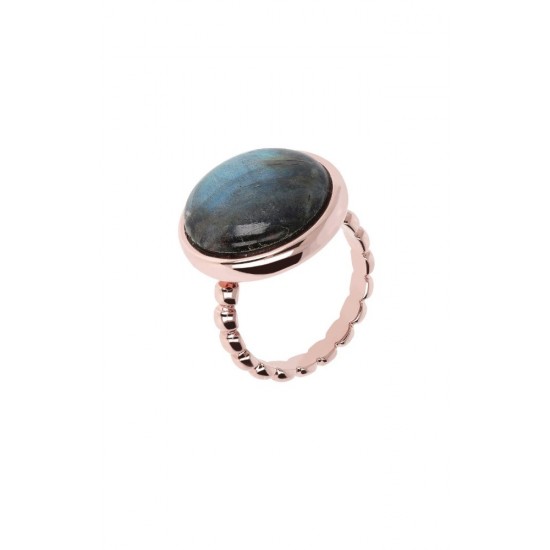 Bronzallure ring with Labradorite WSBZ00924.LAB/Νούμερο 54