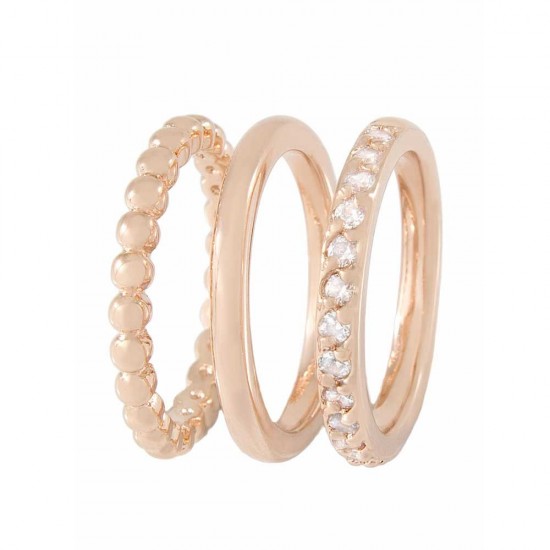 Bronzallure Δακτυλίδι τριπλό WSBZ00283/Νούμερο 54