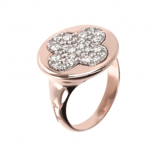 Bronzallure Δακτυλίδι με Κυβική Ζιρκόνια WSBZ01289.WR/Νούμερο 54