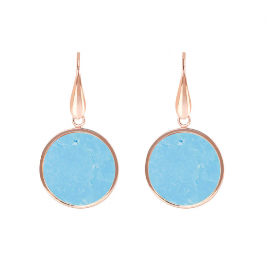 Bronzallure Earrings with Magnesite WSBZ00712.MG