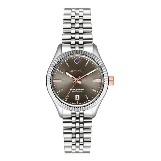 Gant Sussex date steel ladies watch G136007