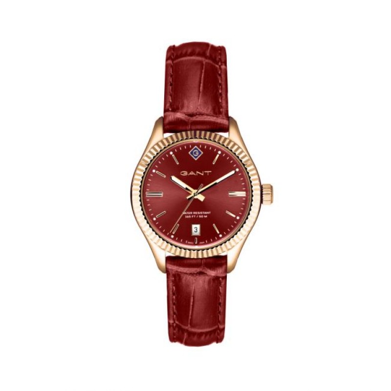 GANT Sussex Red Leather Strap G136020