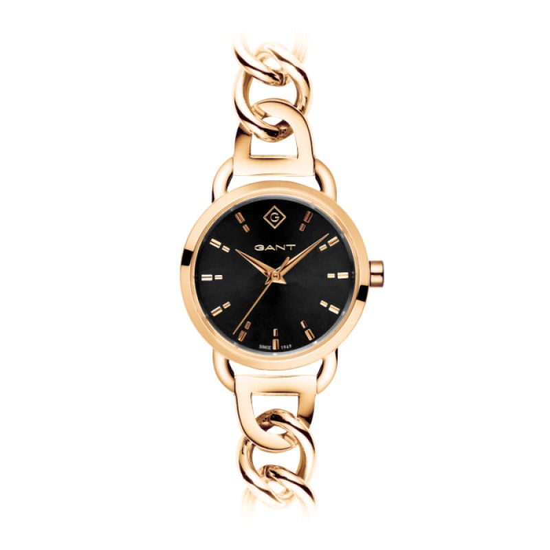 GANT Truro Gold plated Black Dial G178002