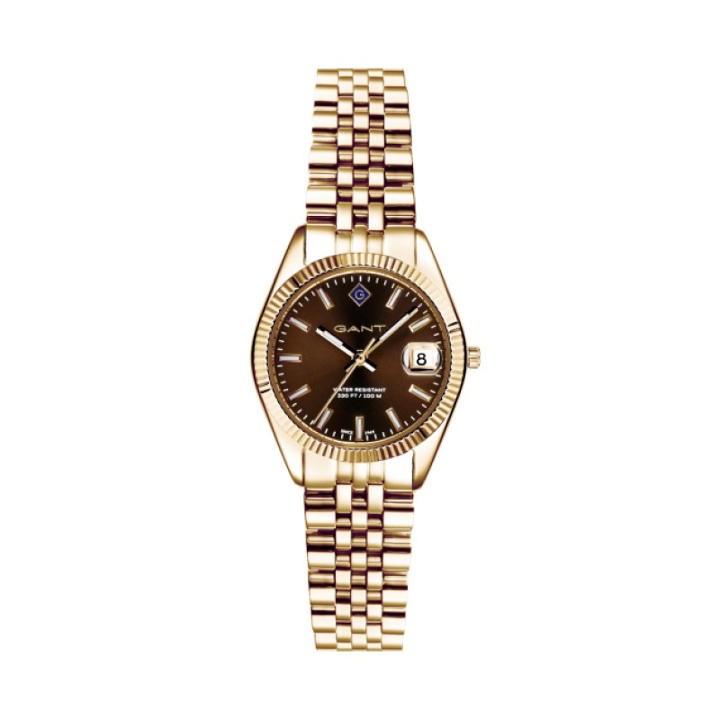 GANT Sussex Mini Gold plated Brown Dial G181012 GANT Sussex Mini Gold plated Brown Dial G181012