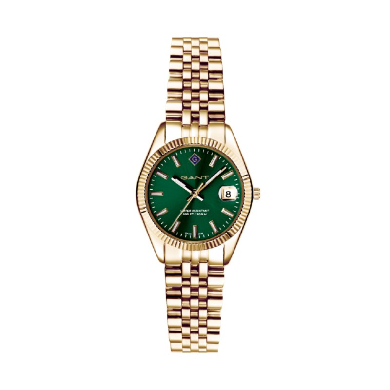 GANT Sussex Mini Green Dial Gold plated G181025