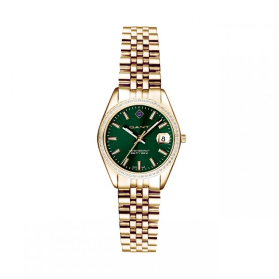 GANT Sussex Mini Bijou Green Dial Gold plated G181109