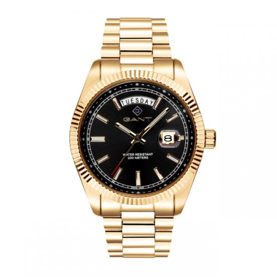 GANT Fairfax Gold tone Black Dial G189007