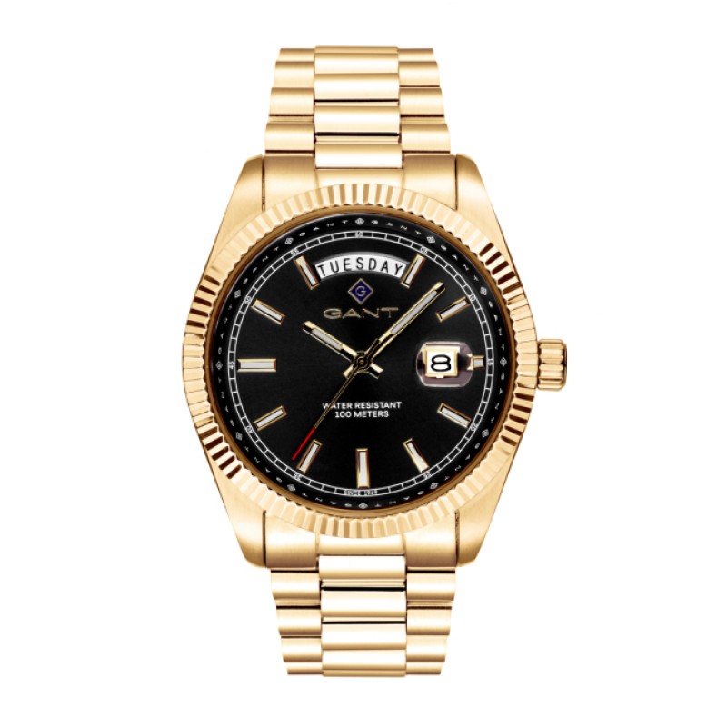 GANT Fairfax Gold tone Black Dial G189007
