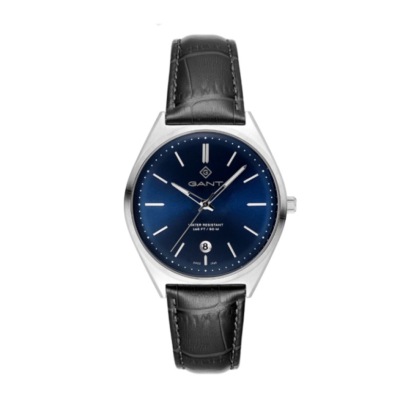 GANT Abington Blue Dial Black Leather Strap G201003 GANT Abington Blue Dial Black Leather Strap G201003