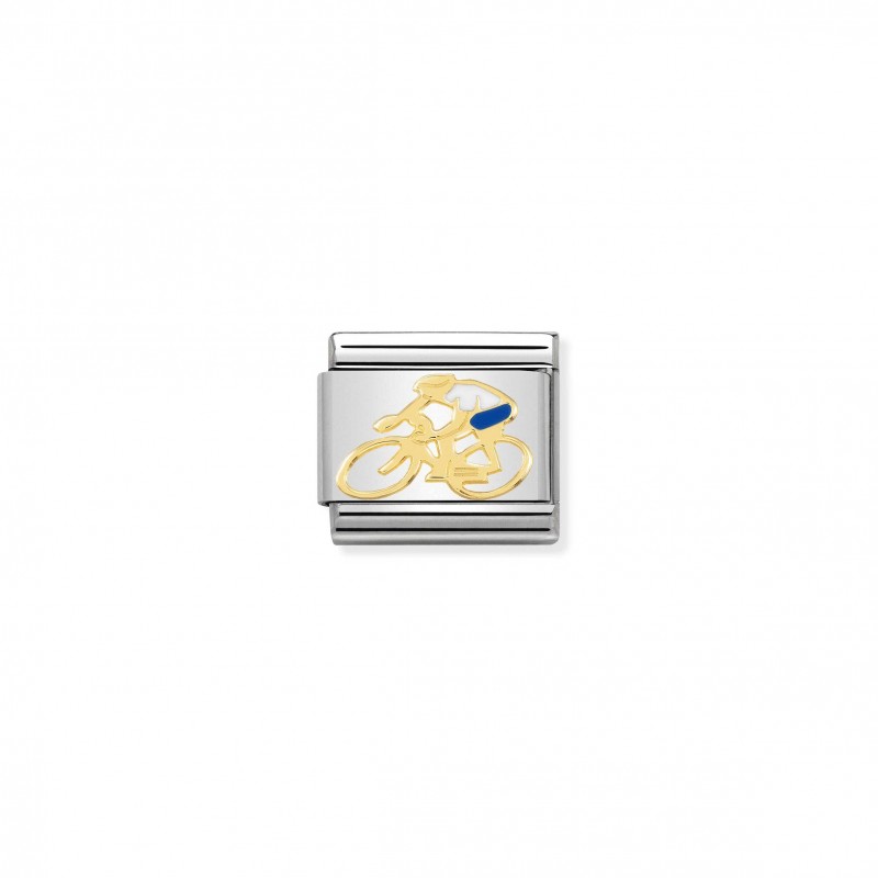 Nomination Composable Link 18K gold Cycling White 030259 15