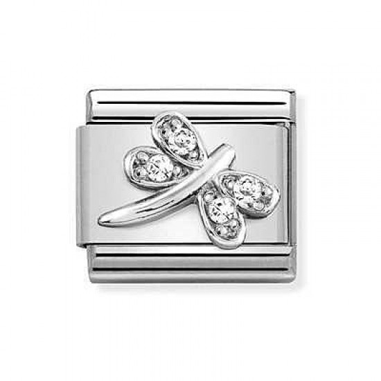 Nomination Composable Link Dragonfly with CZ 330304 38
