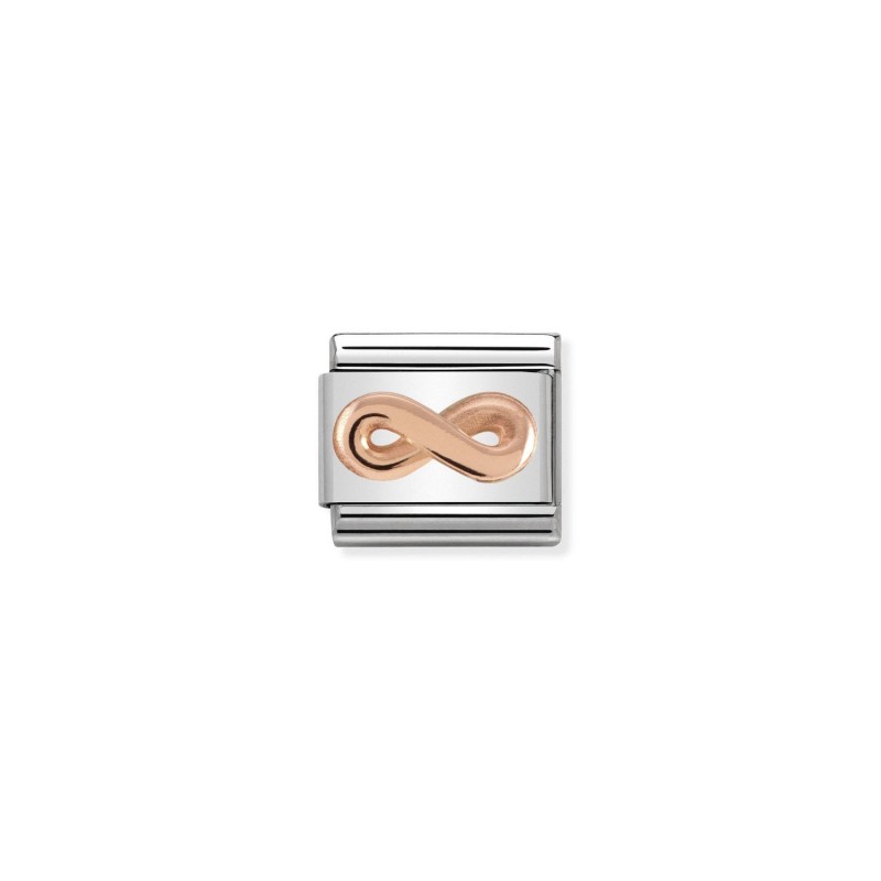 Nomination Composable Link 9k Rosegold Infinity 430106 03