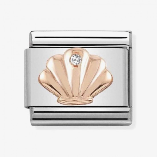 Nomination Composable Link 9K Rose Gold Shell 430305 26