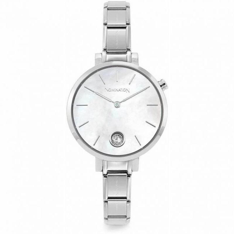 Nomination Paris Composable Watch with Mother of Pearl Dial 076033/008