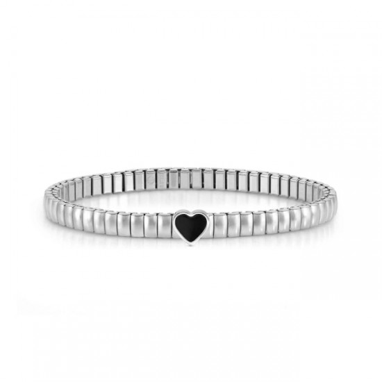Nomination bracelet with Black Heart 046009/101