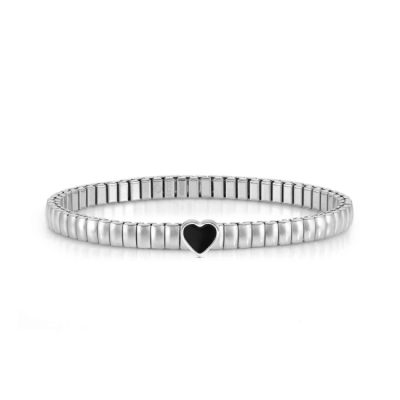 Nomination bracelet with Black Heart 046009/101