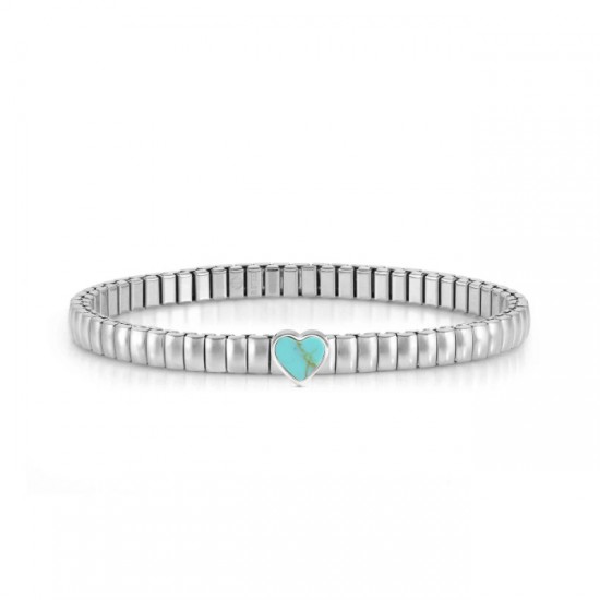 Nomination Bracelet with Turquoise Heart 046009/102