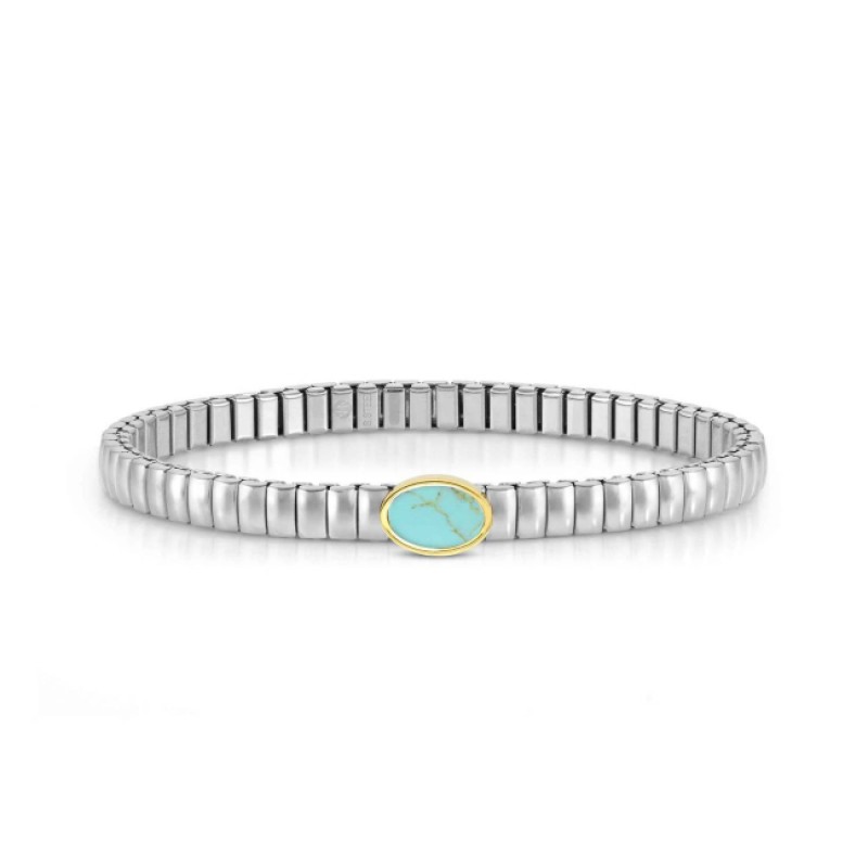 Nomination Extension Bracelet with Oval Turquoise 046009/128