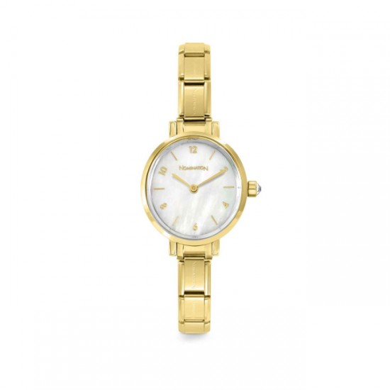 NOMINATION Paris Gold plated Oval Watch 076041/008