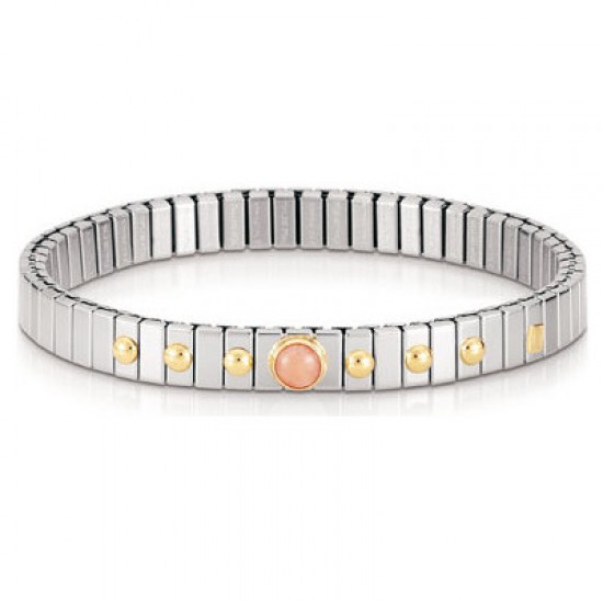 Nomination Βραχιόλι με κοράλλι και χρυσό κ18 042101/010